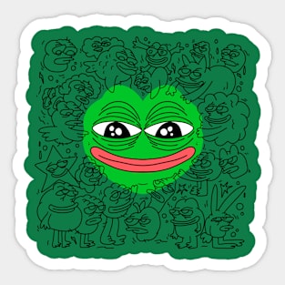 I FROG U Sticker